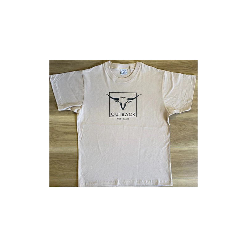 CTB Outback Cattle - Adult T-shirt Sand