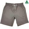 Bahamas Cotton/Linen Taupe Short - Brown
