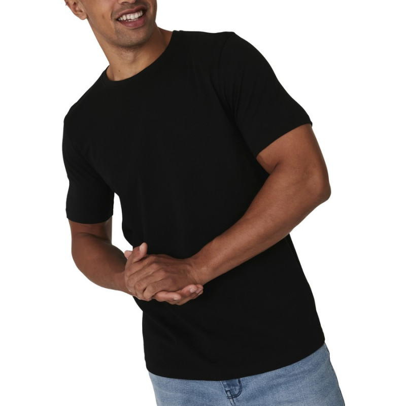 Brilliant Basics Men's Organic Cotton Tee - Black